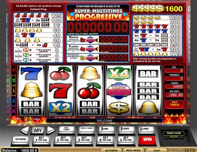 progressive slots machines